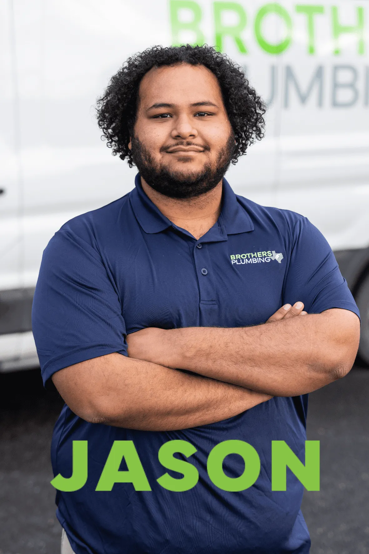 Jason, plumbing apprentice at Brothers Plumbing