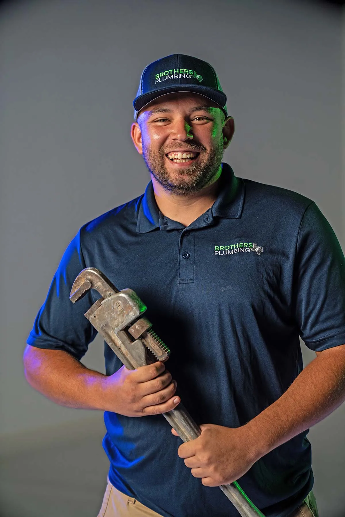 Julian, lead plumber for Brothers Plumbing in Abilene